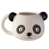 Adoramals Panda-förmige Keramiktasse