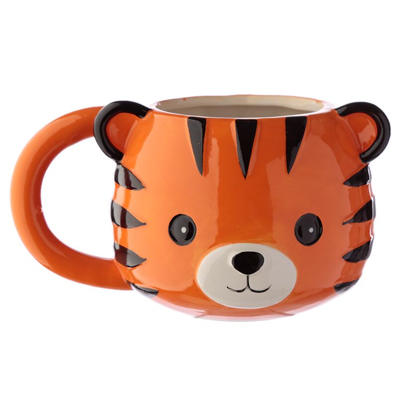 Adoramals Tigerförmiger Keramikbecher