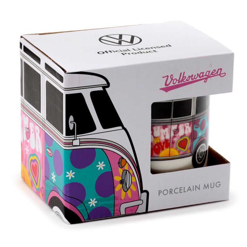 Volkswagen van vw t1 Sommer Porzellantasse