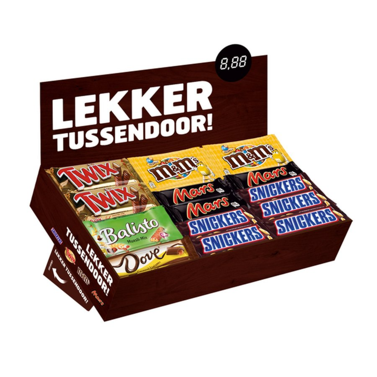 Mars bestseller display box (49 stuks)