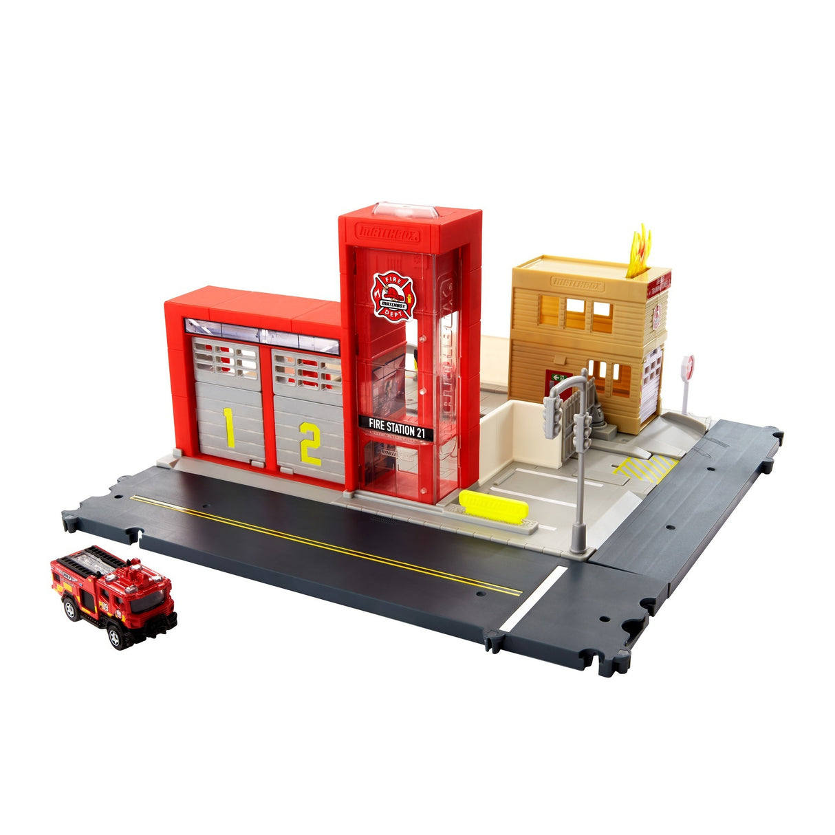 Matchbox Matchbox Action Trivers Fire Department Rescue Speel Set