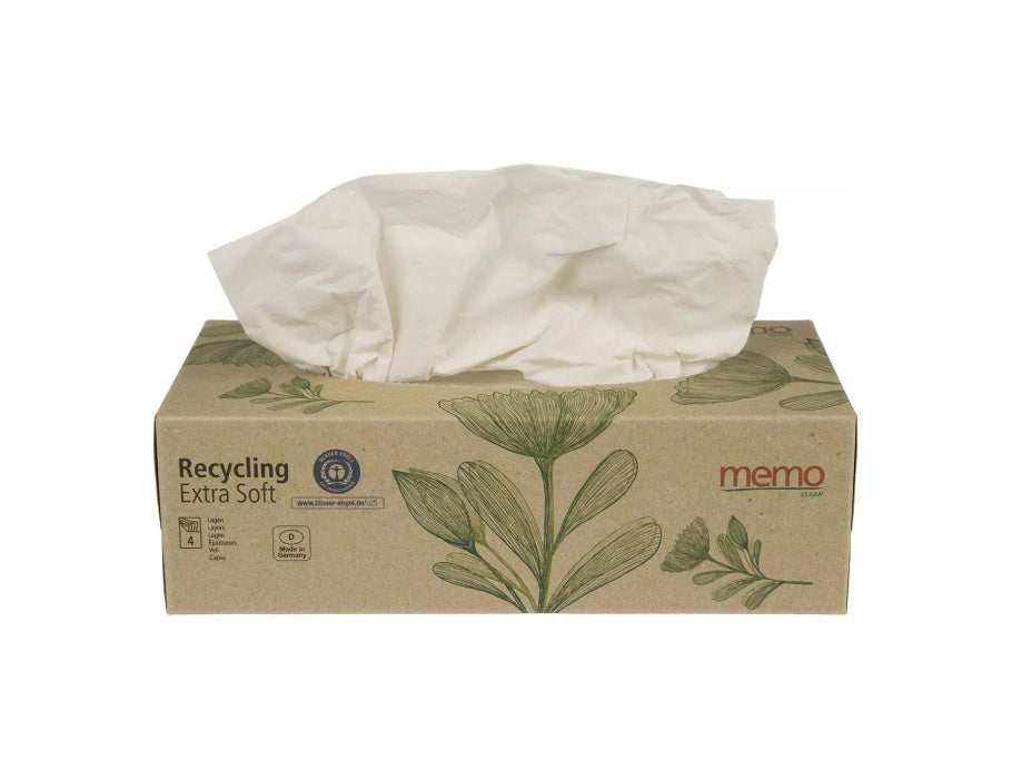 Notiztücher - Recycling extra weich - 100 Stk.