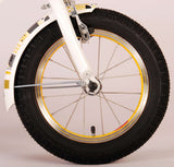 Volare Miracle Children's Bicycle - Mädchen - 14 Zoll - Weiß - Prime Collection