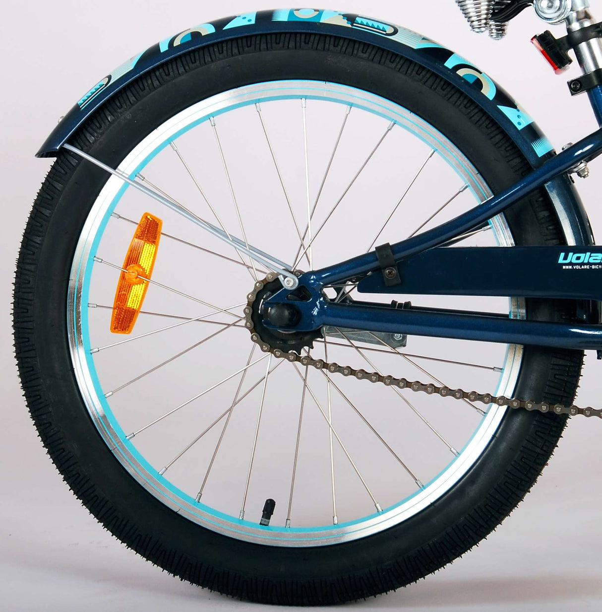 Volare Miracle Cruiser Kinderbike Jungen 20 Zoll Matt Blue Prime Collection