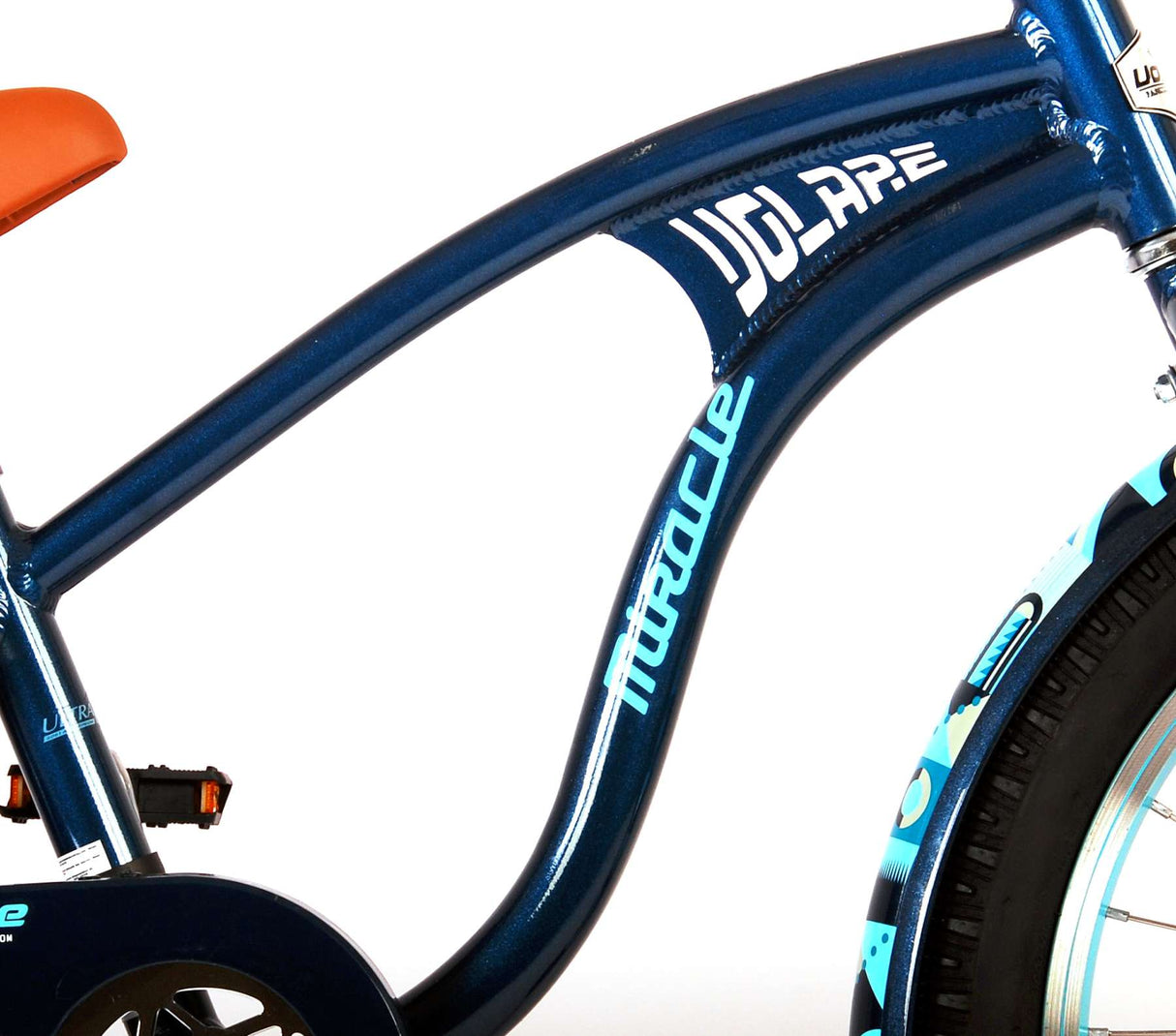 Volare Miracle Cruiser Kinderbike Jungen 20 Zoll Matt Blue Prime Collection