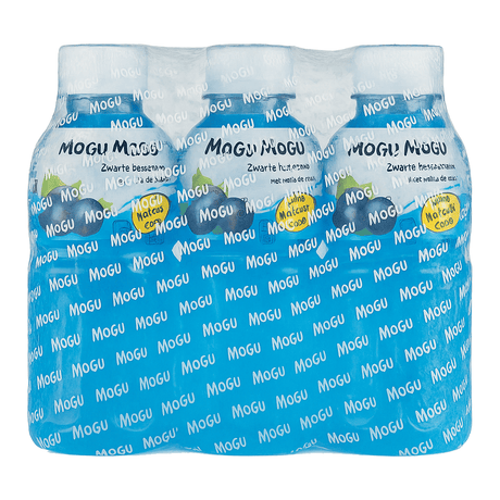 Mogu Mogu schwarze Johannisbeerflasche (6x 320ml)