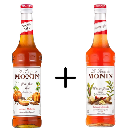 Monin Kürbisgewürz + Wintergewürz