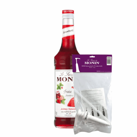 Moninsirup Erdbeerfraise (70 cl) + Pumpe (10 ml)