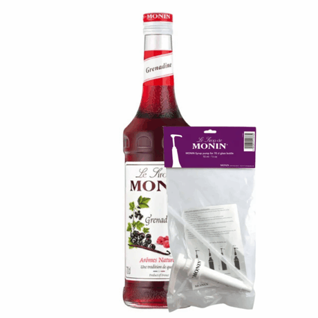 Moninsirup Grenadine (70 cl) + Siruppumpe (10 ml)