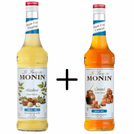 Moninsirup Haselnuss zuckerfrei + Karamell zuckerfrei