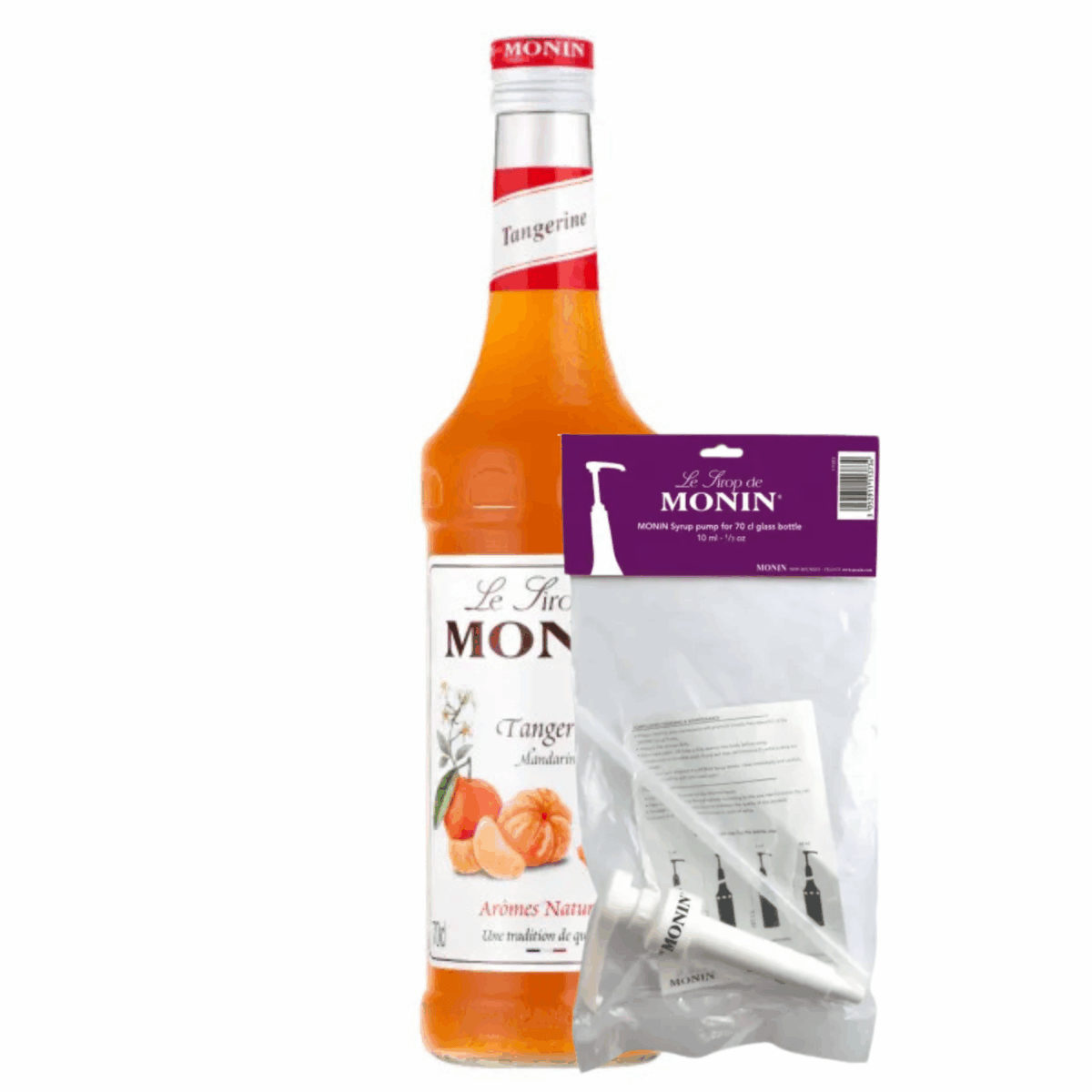 Monin Sirup Orange (70 cl) + Siruppumpe (10 ml)