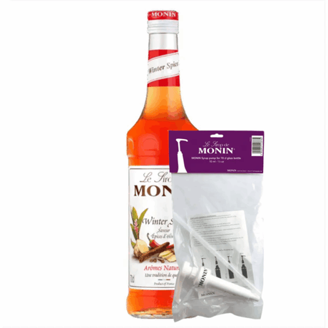 Monin Sirup Wintergewürz (70 cl) + Siruppumpe (10 ml)