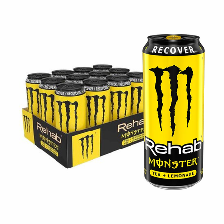 Monster Energy Rehab Zitronentee Dose (12x 500 ml)