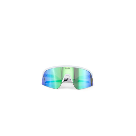 Umit Naos Sonnenbrille Ziris Regular Mattweiß Blau Grün