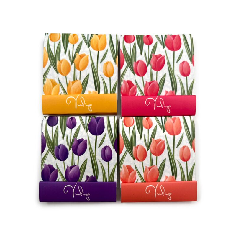 Heft mit Tulpennagelfeilen