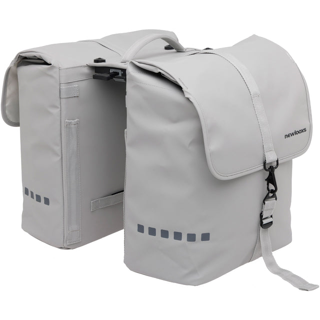 Newlooxs new looxs dubbele tas odense 39l mik 2.0 light grey