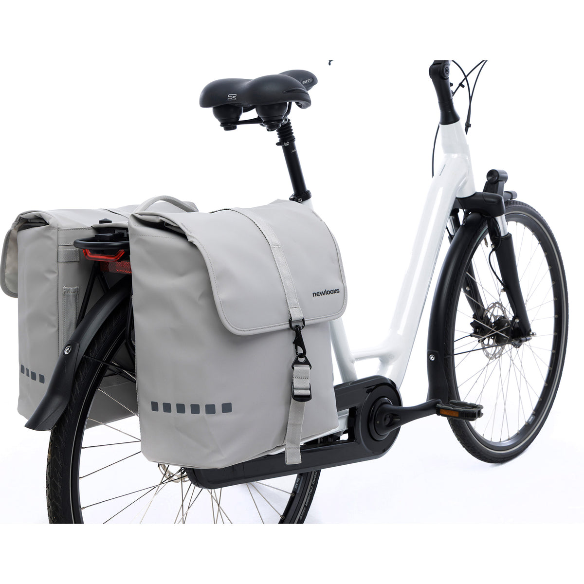 Newlooxs new looxs dubbele tas odense 39l mik 2.0 light grey