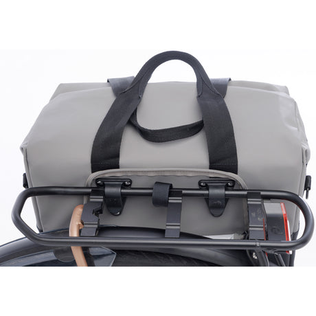 Newlooxs tas nyborg shopper grijs zwart