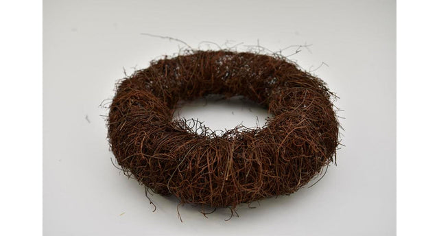 Salimkrans 25x6,5cm rond naturel