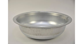Zinkschaal rond naturel d40 h10cm