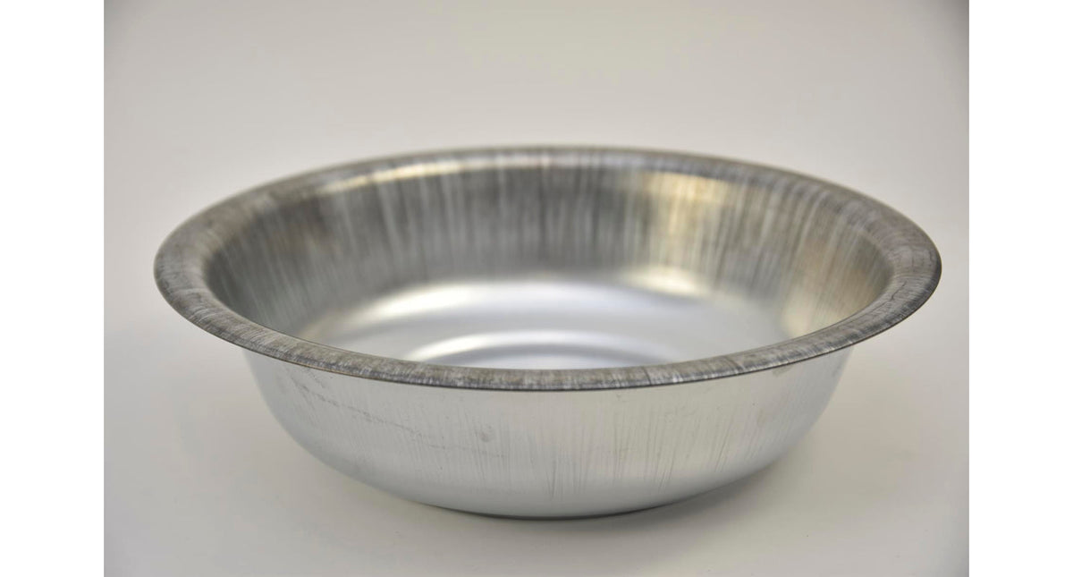 Zinkschaal rond naturel d36 h10cm