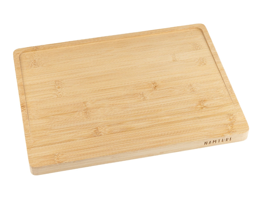 Namture Schneidebrett Bambus – XL – 40 x 30 x 2,5 cm