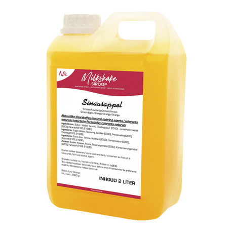Nic Milchshake-Sirup Orange (2 Liter)