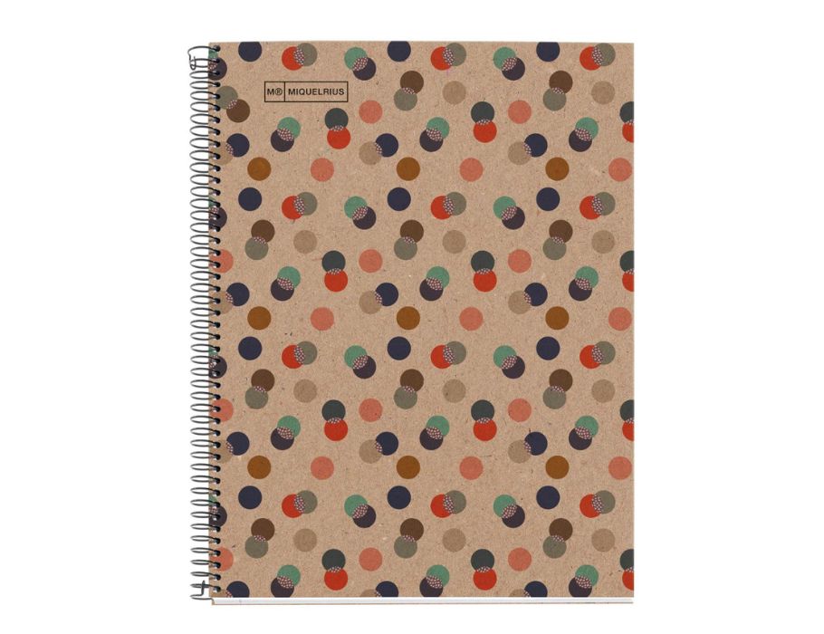 Miquelrius Notebook - Eco Confetti - A4 Blanco - 80 Seiten