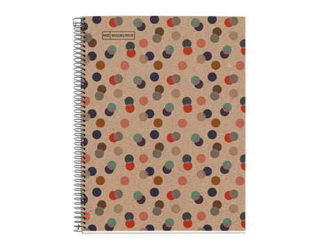 Miquelrius Notebook - Eco Confetti - A4 Blanco - 80 Seiten