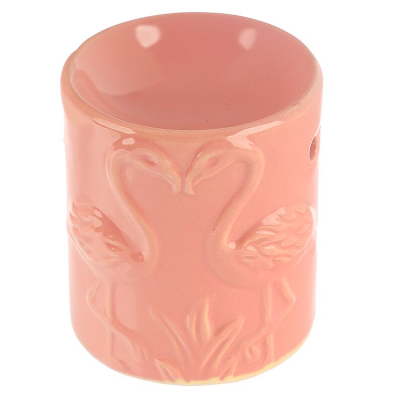 Eden rosa Flamingo-Keramik-Duftbrenner