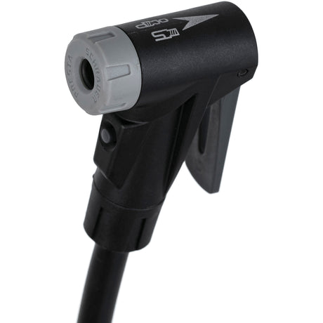 Eine Bodenpumpe 50 Service Pumpe schwarz grau
