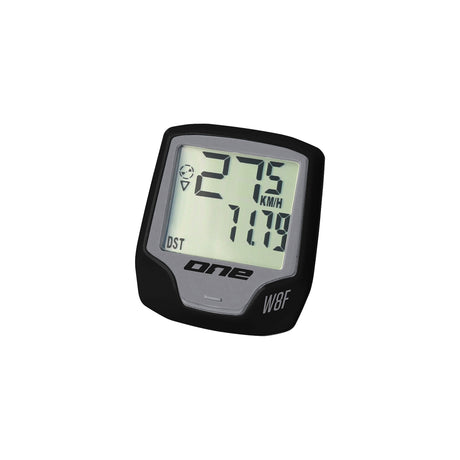 Ein Fahrrad Computer 8 Wireless uniarze schwarz grau