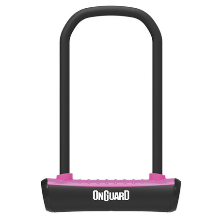 Onguard Neon Bügelschloss Standard (115 x 230 mm – 11 mm) – Pink