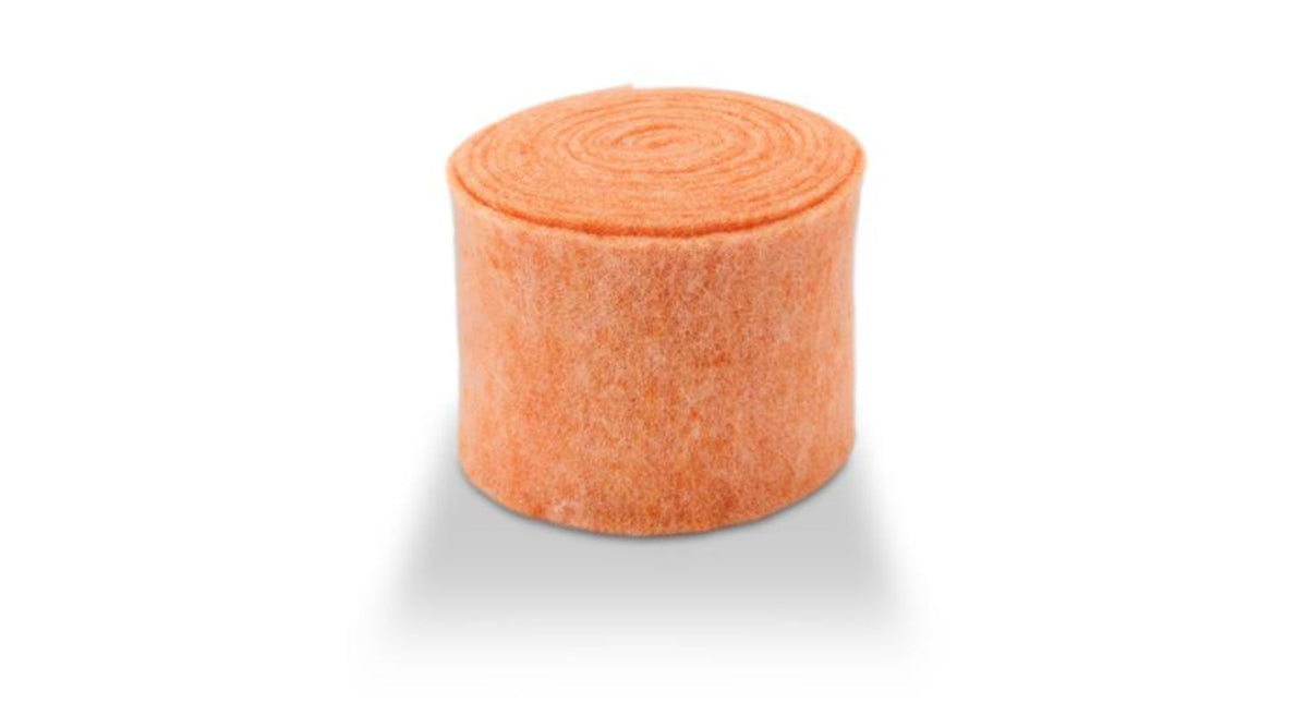Wool felt vilt unicolor 15 cm abrikoos 5mtr