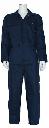 Bestex Overall Baumwolle Marine Druckknöpfe 54