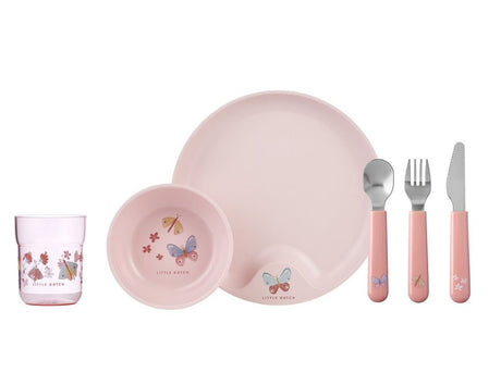 MEPAL-Kinder serviert Mio 6-teilige Blumen und Schmetterling