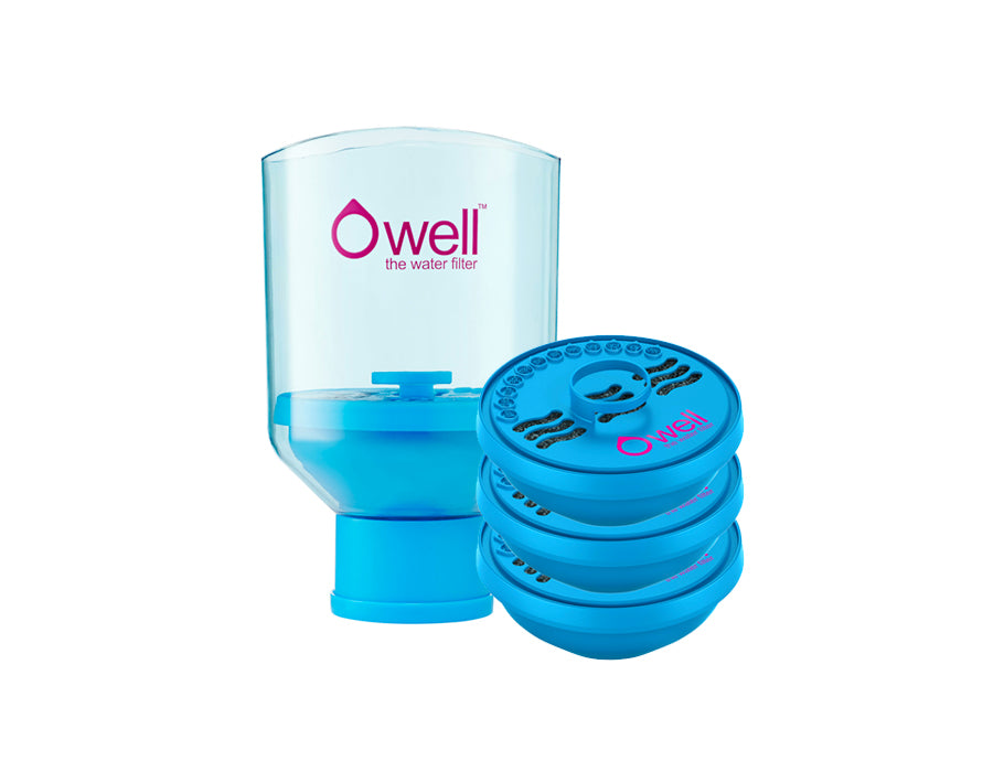 O-Well-Set-Wasserfilter mit 3 separaten Filtern
