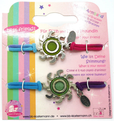 Van der Doelen Freundschaftsarmband, beste Freunde ändern die Farbe je nach Stimmung