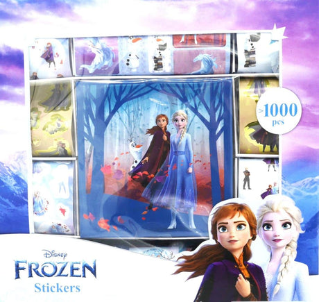 Die Eiskönigin-Stickerbox mit über 1000 Stickern und einem Stickerheft
