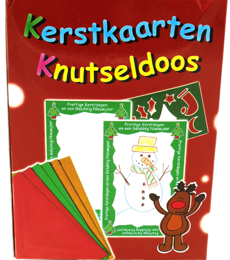 Van der Doelen Weihnachtskarten-Bastelbox – erstellen Sie Ihre eigene Weihnachtskarte