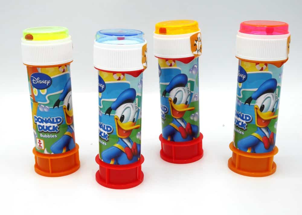 Otto Simon 1 Dulcop Seifenblasenbläser von Donald Duck Disney mit Geduldspiel