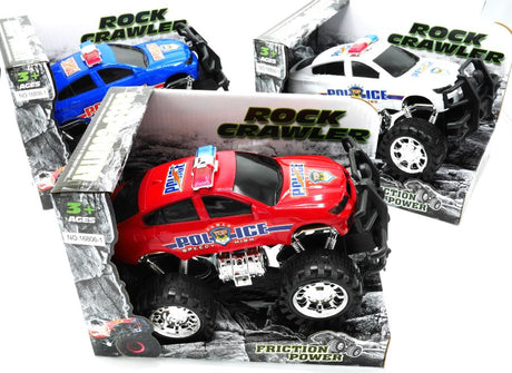 Jonotoys Rock Crawler Polizeiauto in 3 verschiedenen Farben