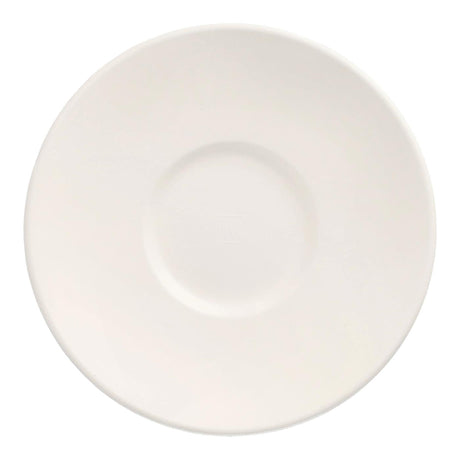 Papstar amuse bordje suikerriet, rond ø14,5cm wit pak a 10 stuks