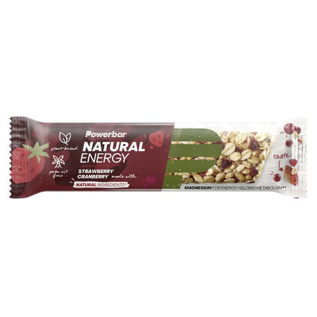 Powerbar natürliches Energie-Müsli (18 x 40 g) – Erdbeere, Cranberry