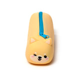 Adoramals Shiba Inu Hunde-Federmäppchen aus Silikon