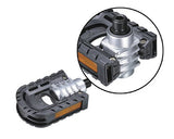 Faltpedale Union SP-151N Aluminium Silber