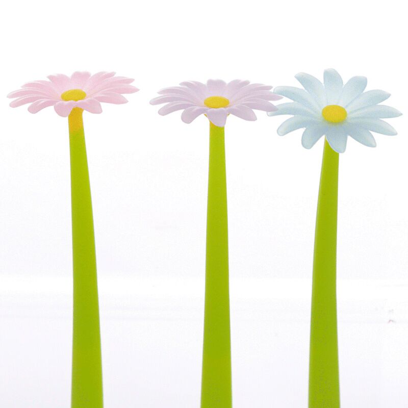 UV-Farbwechsel-Gänseblümchen-Fineliner-Stift – Schwarz