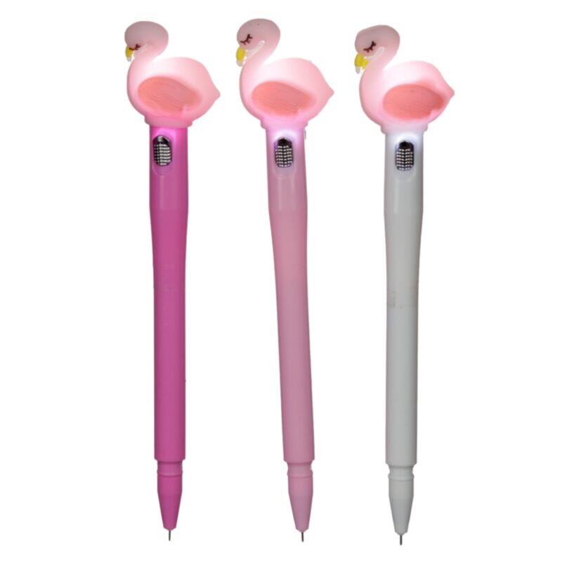 Flamingo LED Fineliner-Stift – Schwarz