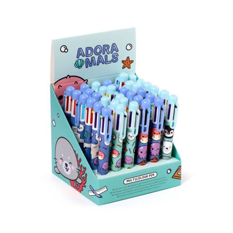 Adoramals Sea Life Mehrfarbenstift (6 Farben)