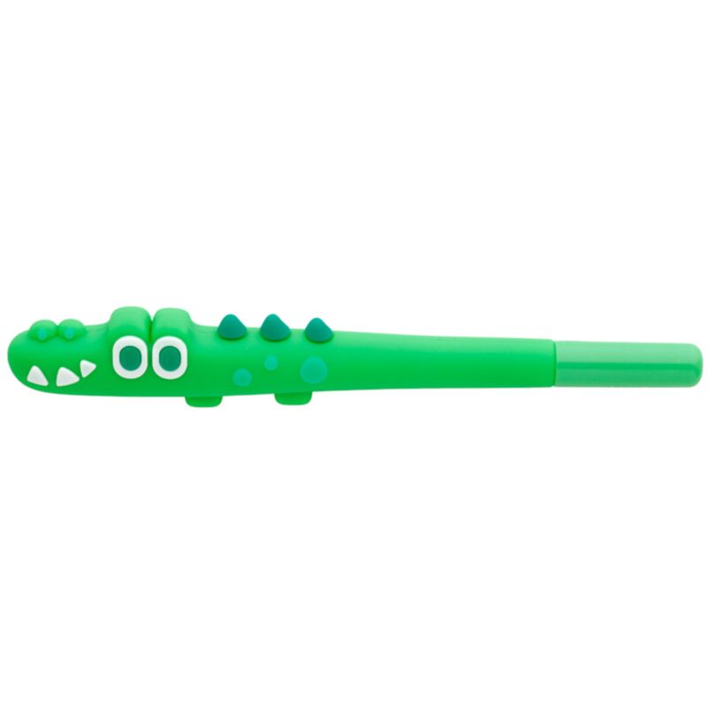 Krokodil-Fineliner-Stift – Schwarz